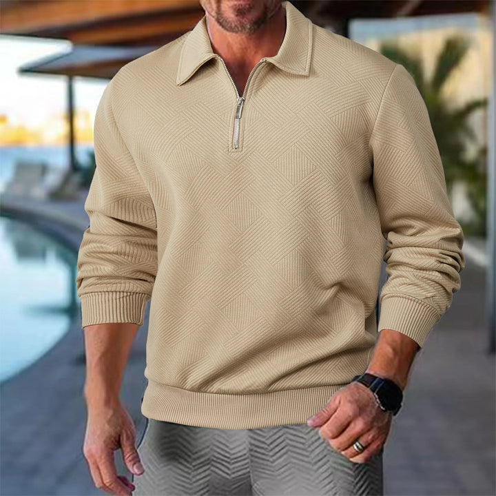 Thom - Stijlvol En Comfortabele Pullover Met Rits