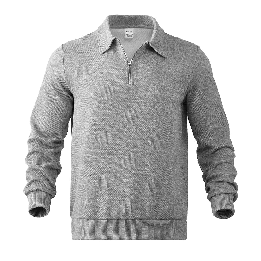 Thom - Stijlvol En Comfortabele Pullover Met Rits