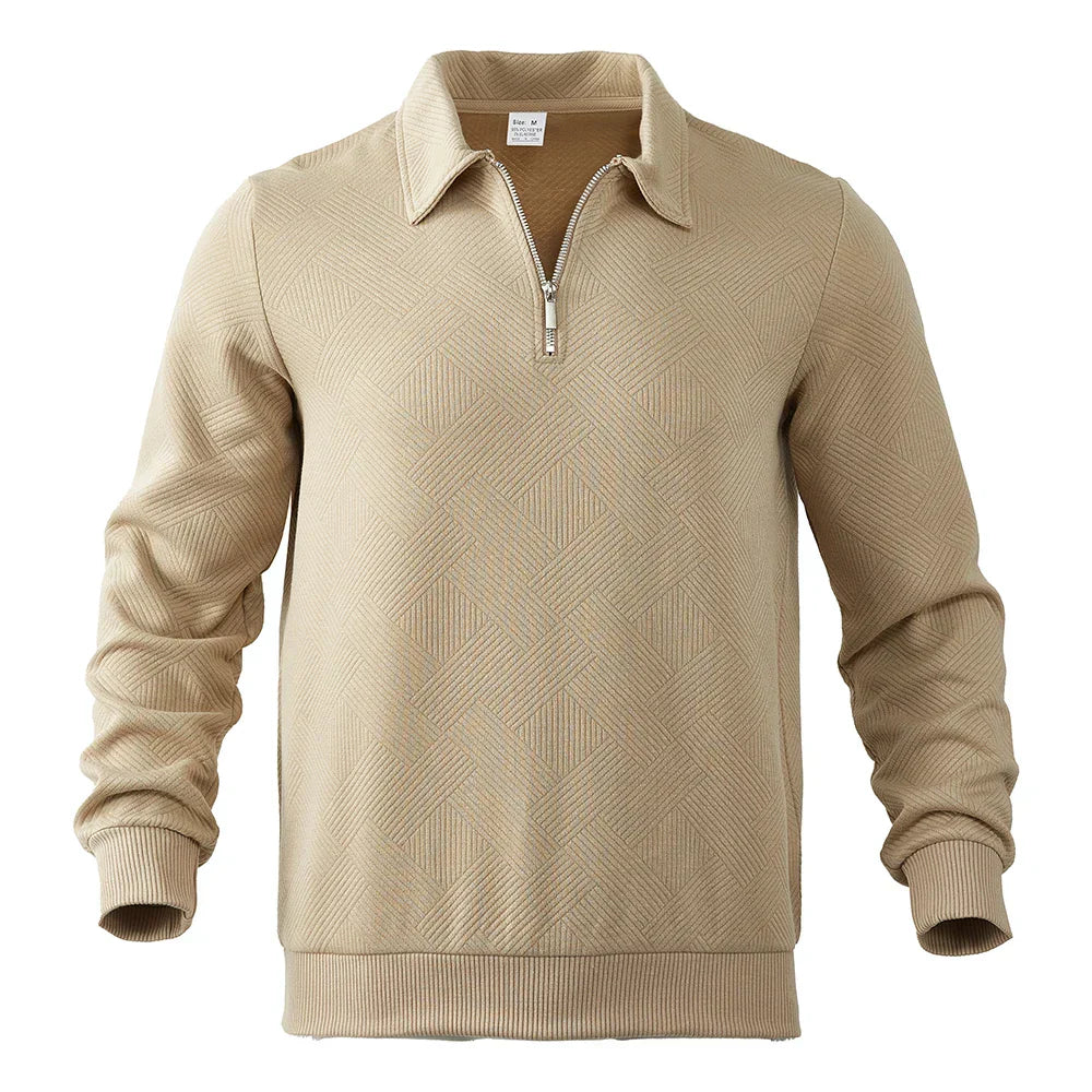 Thom - Stijlvol En Comfortabele Pullover Met Rits